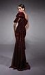 Alyce Paris 27771 One-Shoulder Bow Sequin Mother Of The Bride Gown