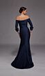 Alyce Paris 27782 Draped Skirt Off The Shoulder Dress