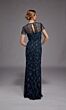 Alyce Paris 27789 Floral Beadwork Illusion Neckline Dress