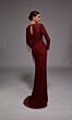 Alyce Paris 27803 Jewel Neckline Beaded Fringe Dress