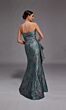 Alyce Paris 27818 Faux Wrap Skirt Strapless Dress