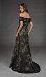 Alyce Paris 27828 Draped A-line Off The Shoulder Dress