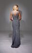 Alyce Paris 27846 Illusion Neckline Keyhole Back Dress