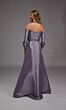Alyce Paris 27859 Three Quarter Sleeves Bow Applique Dress