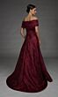 Alyce Paris 27884 Off The Shoulder Sweetheart Neck A-Line Dress