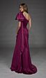 Alyce Paris 27891 One-Shoulder Ruched Satin Dress