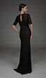 Alyce Paris 27901 Keyhole Back High Slit Beaded Slim Dress