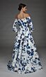 Alyce Paris 27910 Floral A-Line Off The Shoulder Dress