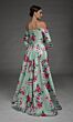 Alyce Paris 27910 Floral A-Line Off The Shoulder Dress