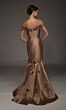 Alyce Paris 55010 Off-The-Shoulder Gold Mikado Mermaid Dress