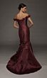 Alyce Paris 55010 Off-The-Shoulder Gold Mikado Mermaid Dress