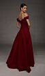 Alyce Paris 55011 A-Line Lace Bodice Cold-Shoulder Dress