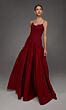 Alyce Paris 55011 A-Line Lace Bodice Cold-Shoulder Dress