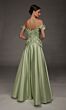 Alyce Paris 55025 Sweetheart Neck A-Line Pistachio Dress