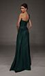 Alyce Paris 55030 One-Shoulder Side Tail Black Dress