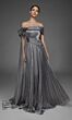 Alyce Paris 55032 Off The Shoulder A-Line Chiffon Dress