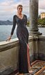 Alyce Paris 27359 Long Sleeve Sequin Formal Dress