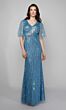 Alyce Paris 27599 Cape Sleeves Embellished Dress