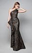 Alyce Paris 27620 Ruffle Skirt One Shoulder Dress