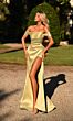 Alyce Paris 27639 Front Slit Off The Shoulder Dress