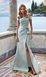 Alyce Paris 27639 Front Slit Off The Shoulder Dress