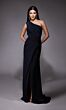 Alyce Paris 27697 High Slit One Shoulder Dress