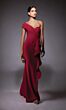 Alyce Paris 27646 Ruffle Slit One Shoulder Dress