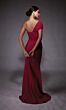 Alyce Paris 27646 Ruffle Slit One Shoulder Dress