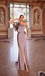 Alyce Paris 27656 One Sleeve High Slit Dress