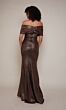 Alyce Paris 27666 Off The Shoulder Metallic Dress