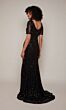 Alyce Paris 27668 Short Sleeve Sequin Dress