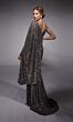 Alyce Paris 27718 Cape Sleeve Scoop Neck Sequin Dress