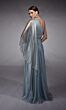 Alyce Paris 27719 Beaded Belt Cape Sleeve Dress