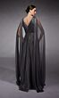 Alyce Paris 27720 Hanging Sleeve Ruched Bodice Dress