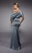 Alyce Paris 27721 Asymmetric Neck High Slit Dress
