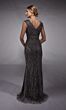 Alyce Paris 27725 V-Neck Hanging Sleeve Dress