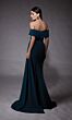 Alyce Paris 27745 Side Streamer Off-The-Shoulder Dress