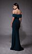 Alyce Paris 27745 Side Streamer Off-The-Shoulder Dress