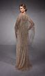 Alyce Paris 27754 Cape Sleeve Illusion Neck Dress