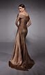 Alyce Paris 27767 Pleated Off-The-Shoulder Streamer Dress