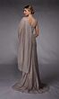 Alyce Paris 27772 Cape Sleeve One-Shoulder Dress