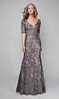 Alyce Paris 27497 Short Sleeve Sequin Dress