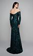 Alyce Paris 27544 Off The Shoulder Sequin Dress