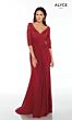 Alyce Paris 27234 Three-Quarter Sleeve Evening Gown