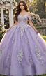 Jovani Q44960 Lace-Up Back Sweetheart Neck Sweet 16 Dress