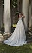 Mori Lee 4151 Petal Flounce Skirt Ruched Bodice Wedding Dress