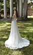 Mori Lee 4157 Polly Lace Bodice Cap Sleeves Wedding Gown