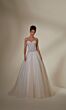 Mori Lee 2553 Mattea Drop Waist Chandelier Sleeves Bridal Gown