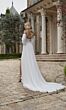Mori Lee 2620 Prospera Bishop Sleeve High Slit Bridal Dress