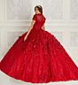Princesa by Ariana Vara PR22036CLOAK Sheer Quinceanera Cloak